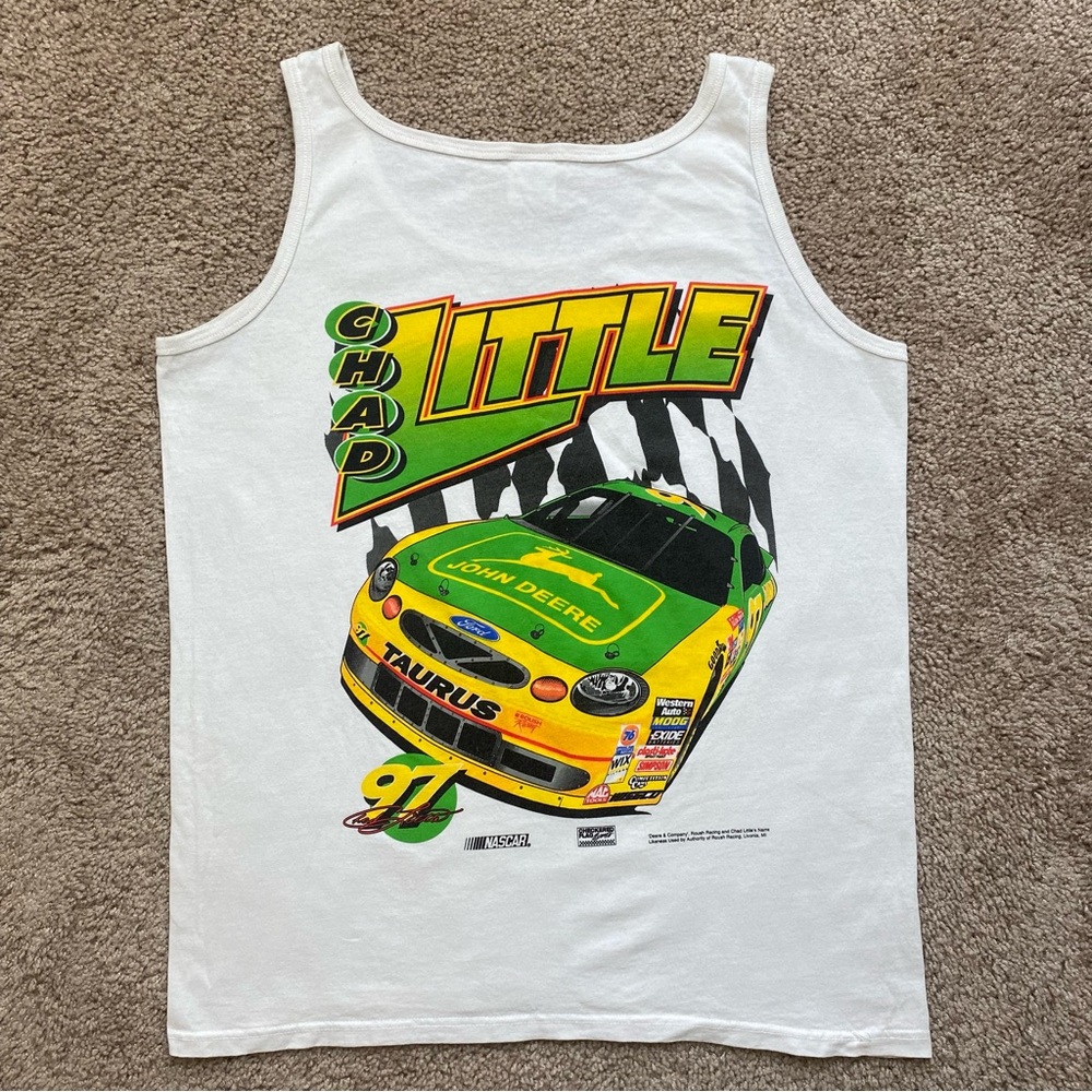 John Deere Motorsports NASCAR Chad Little Women’s Tank Top